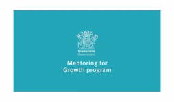Coaching & Mentoring 12 Queensland Government Mentoring for Growth - Logo